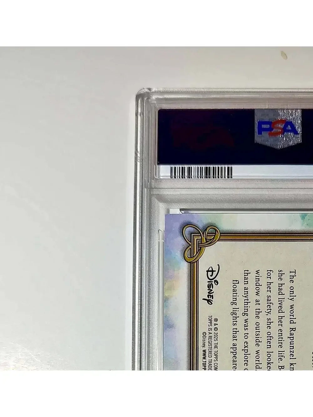 Rapunzel's Tower 2025 Topps Disney #C-15 Card Tangled PSA 9